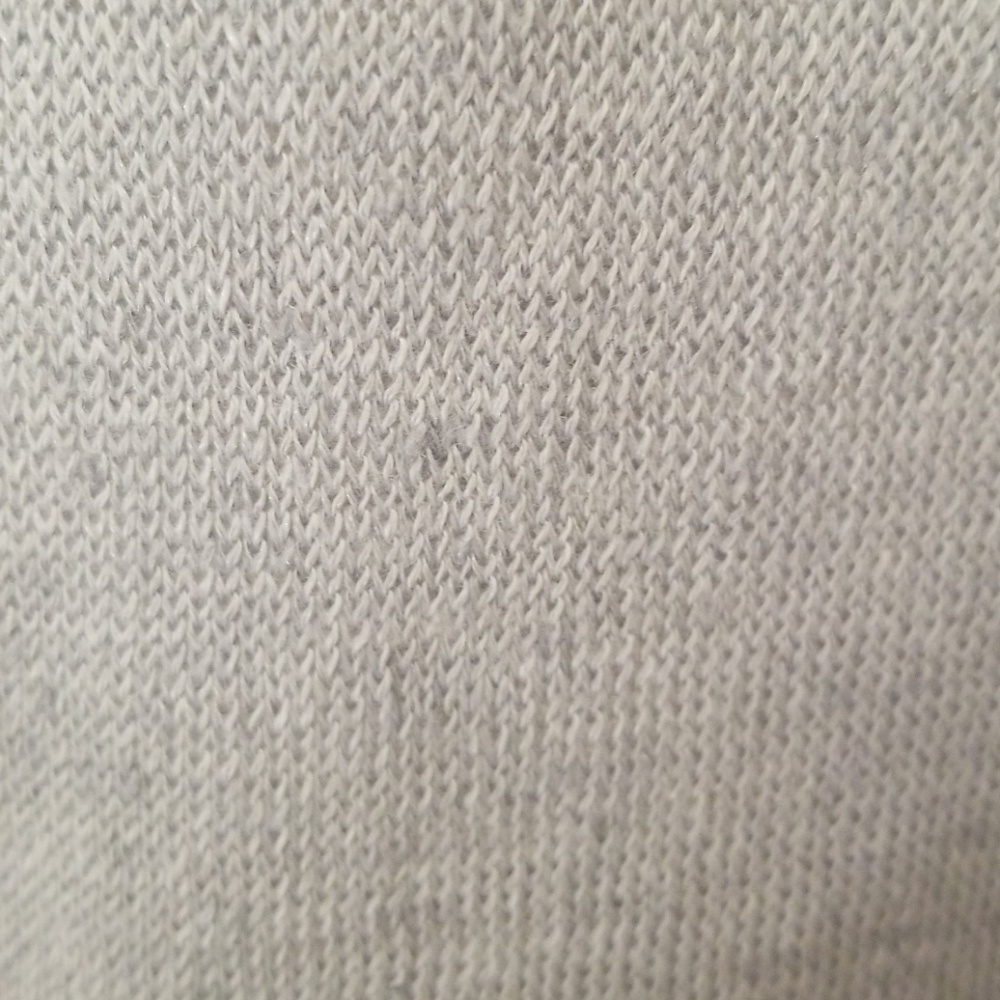 Eileen Fisher blouse 100% Linen Delave gray cream - Picture 8 of 8